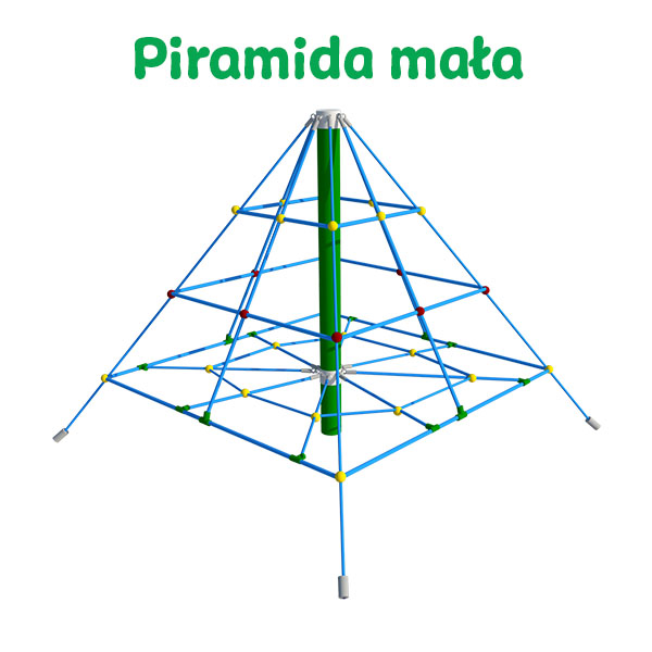 Urządzenie linowe piramida mała