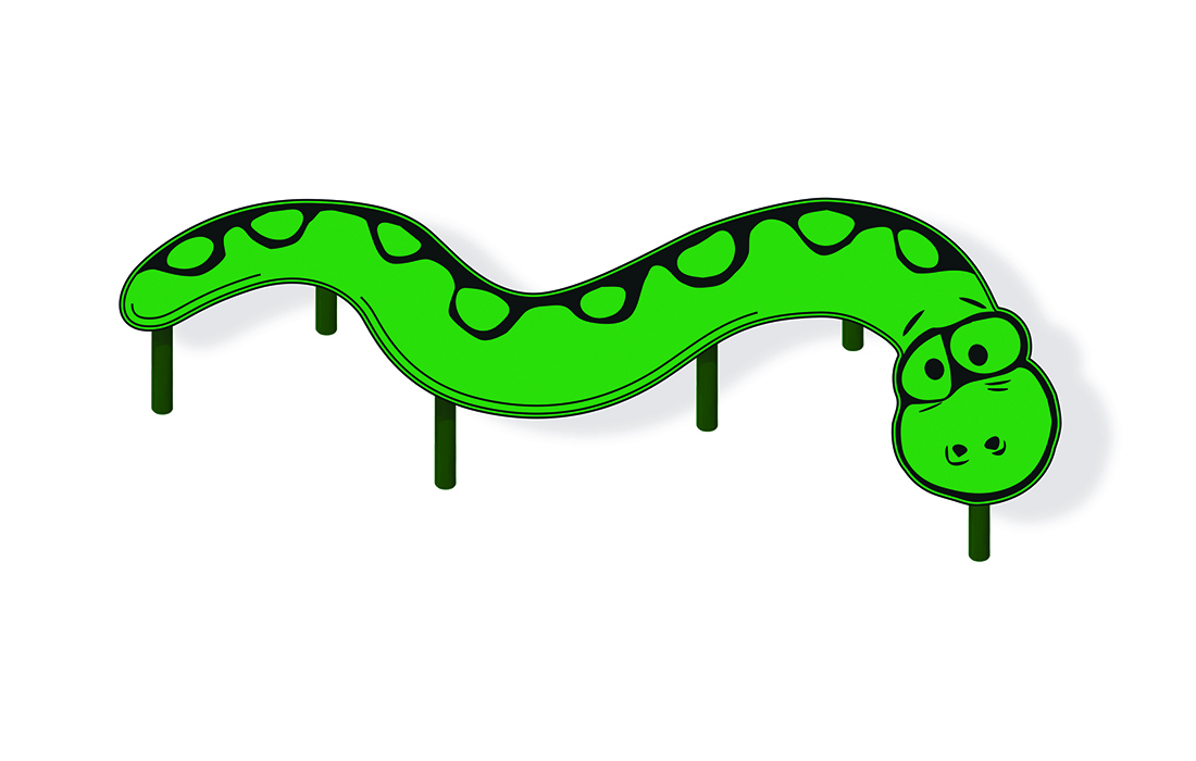 Ławka wąż
