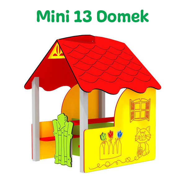 Zestaw zabawowy Mini 13 domek