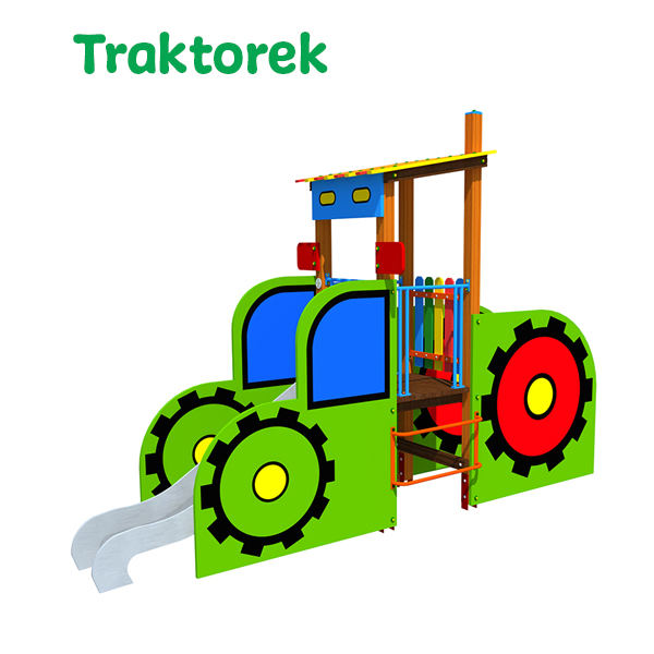 Zestaw zabawowy traktorek
