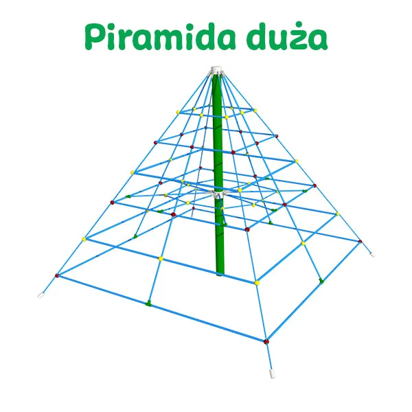 Urządzenie linowe Piramida duża